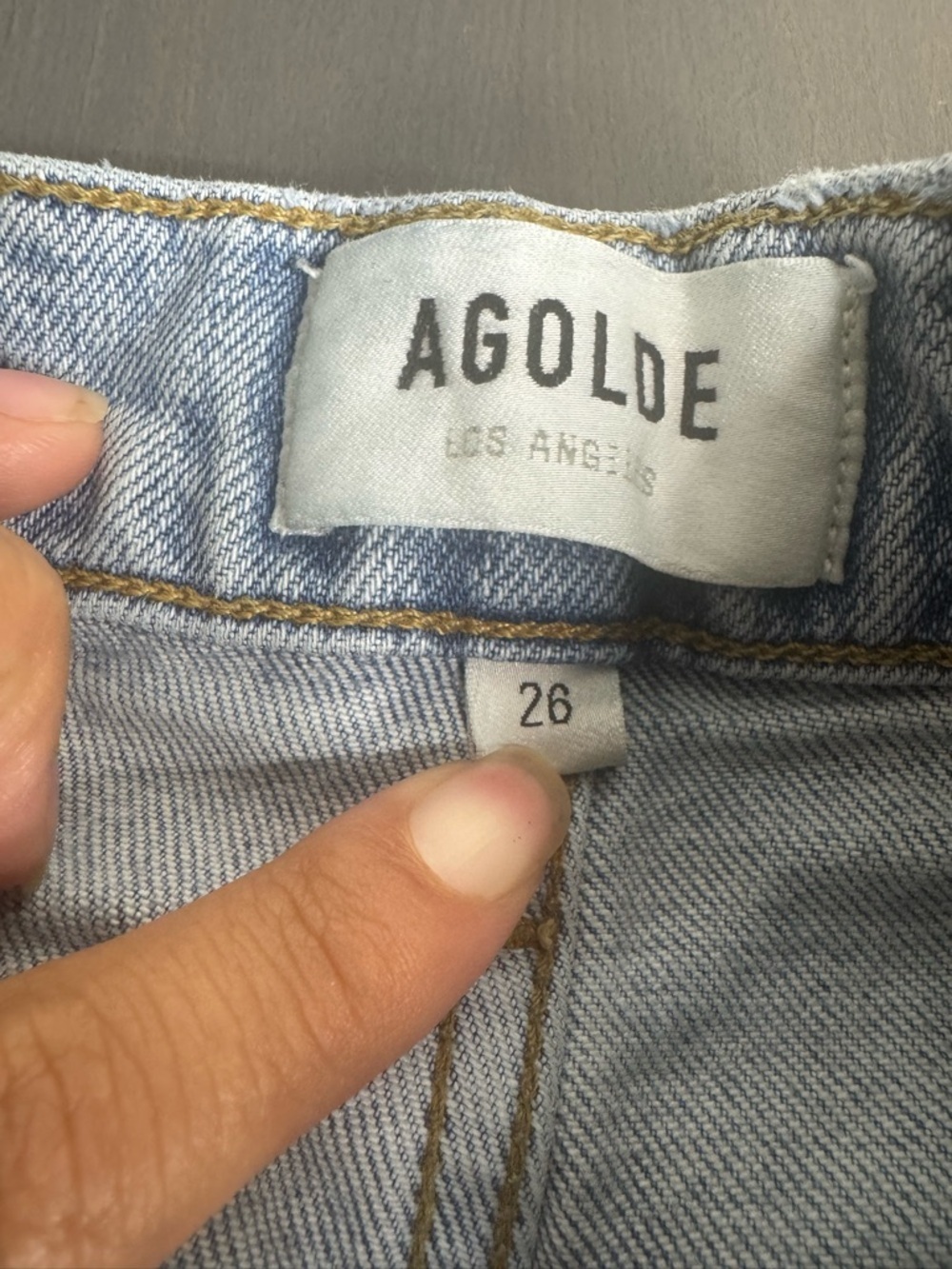 AGOLDE Merrel Mid Rise Straight Jeans - Picture 5 of 8